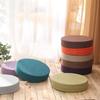 Linen Tatami Meditation Cushion Round Window Cushion New Yoga Stretching Cushion  Machine Washable