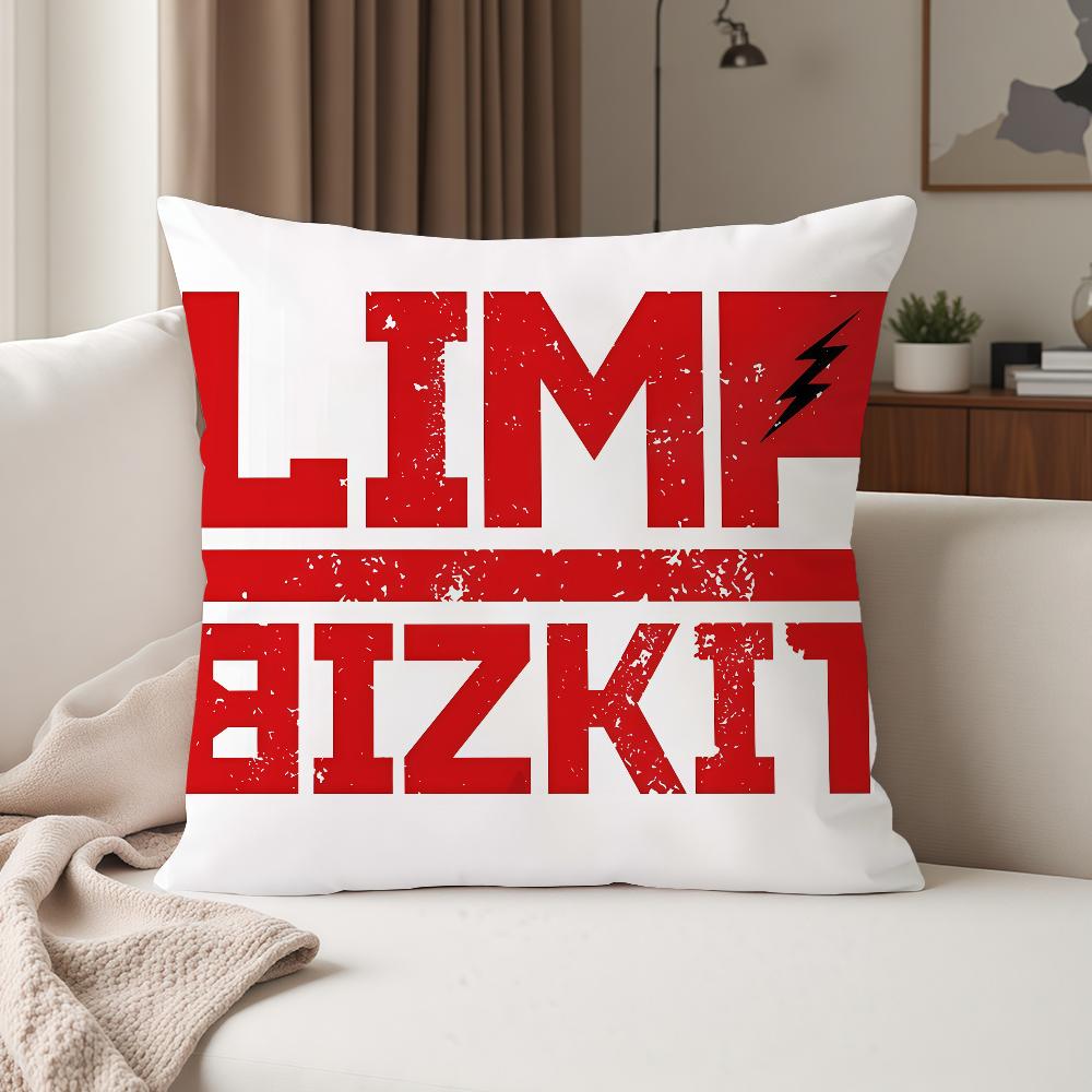Rock Band Llimp Bbizkit Pillow Case Suitable For Bedrooms Living Rooms Cars Home Decoration