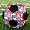 FC Bayern Munich Indoor Soccer Ball Colorful Machine Stitched PVC Size 5 Team Training Competition Ready Durable High-Bounce Cool Sports Gift