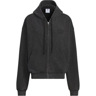 Originals Gewaschene Kapuzenjacke Herrenjacken Schwarz JM7285