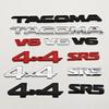 3D Car Sticker Logo V6 4X4 SR5 TACOMA Trunk Badge Door Waier Line C-Pillar Emblem Decals For TACOMA N170 N260 N300 N400