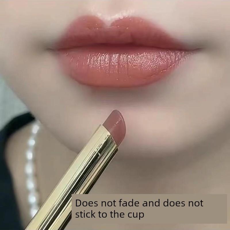 Li Jiaqi Recommend No Fading No Stain On Cup Inspiration Hawthorn Color Stiletto Lipstick Matte Plain Face White Long Lasting Waterproof