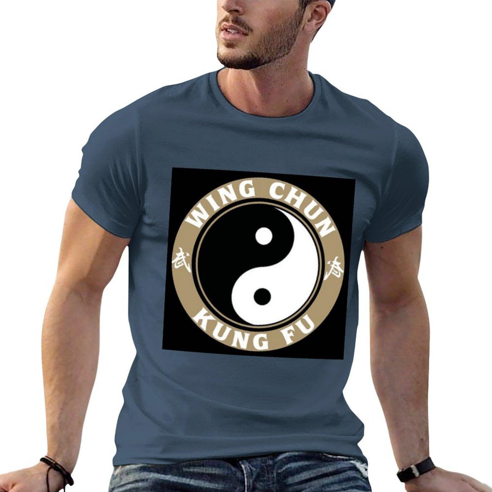 wing chun TShirt t shirt man casual t shirts for man graphic vintage TShirt S