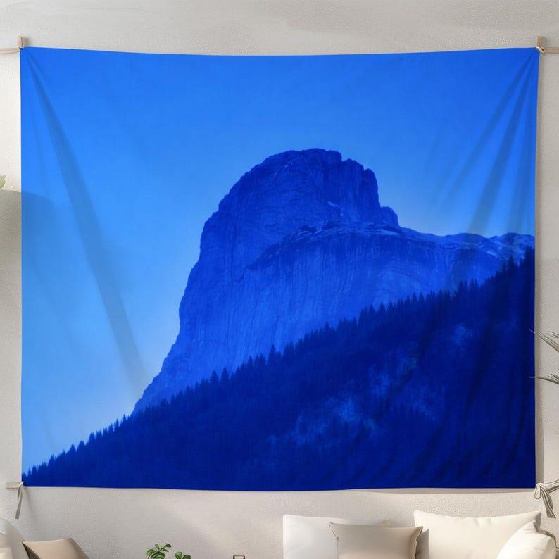 Blue Mountains scenery tapestry 75x100