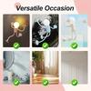 New Arrival 2-pack of Small Humanoid Night Lights, Foldable and Bendable Lamps, Table Lamps, Changeable Lamps - Creative and Fun Funny Table Lamps