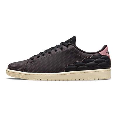Air 1 Center Court Delikli Siyah Pembe Unisex Spor Ayakkabı Arctic-Punch DJ2756-006