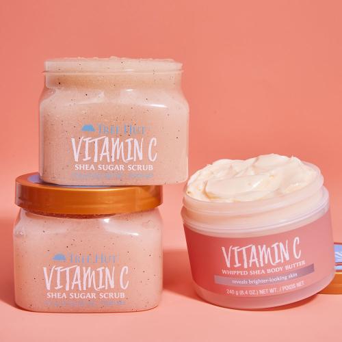 Tree Hut Tělový peeling + Pěnivý gelový mycí prostředek + Šlehané tělové máslo 3dílná sada Vyberte 1