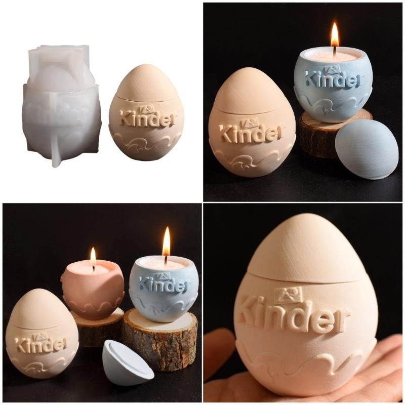 Creative Egg Shaped Silicone Jewelry Mold Smooth Texture Crafting Kit Ideal For Resin Casting Home Decors Gifts And Storage Solutions