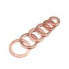 120Pcs M5 M6 M8 M10 M12 T3 Copper Sealing Washer For Boat Crush Washer Flat Seal