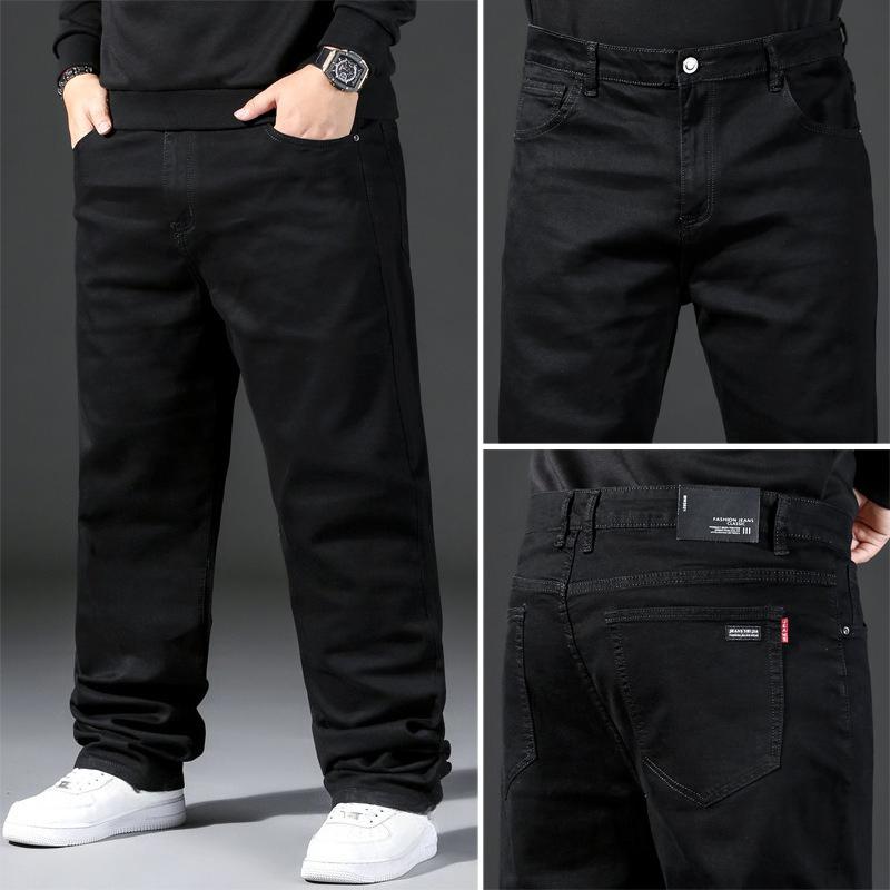 Wide-leg trousers Straight-leg jeans for men Loose-fit wide-leg trousers Straight-leg jeans in plus sizes