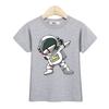 Children Summer Tops Astronaut Cartoon Fashion T-shirt Baby Boys Short Sleeves Shirt Clothing Shirt