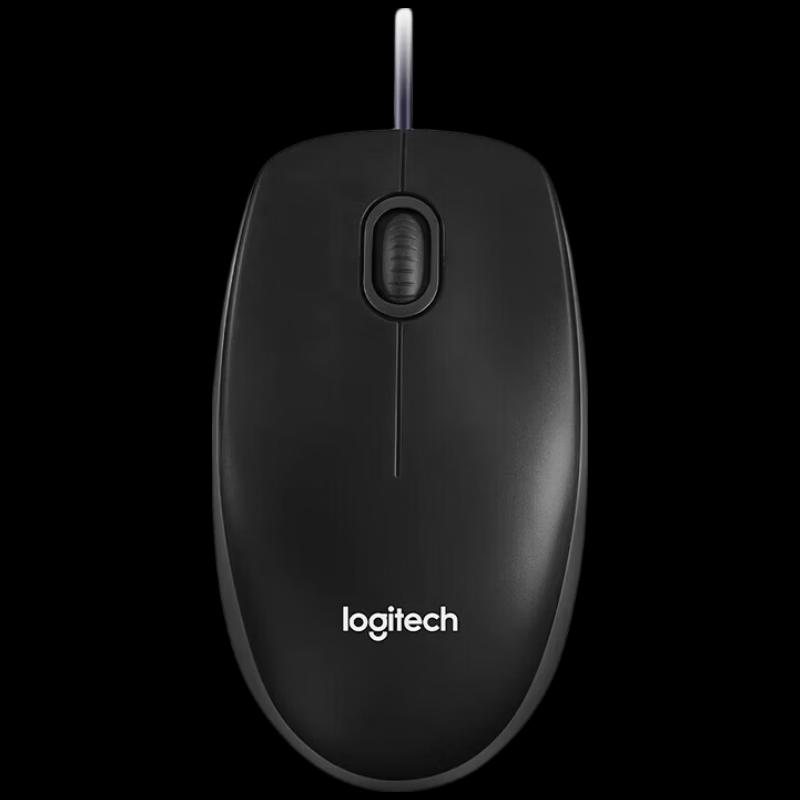 Logitech B100 Wired Optical Mouse