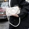 Bag Women's New White Folded Portable Underarm Shoulder Bag