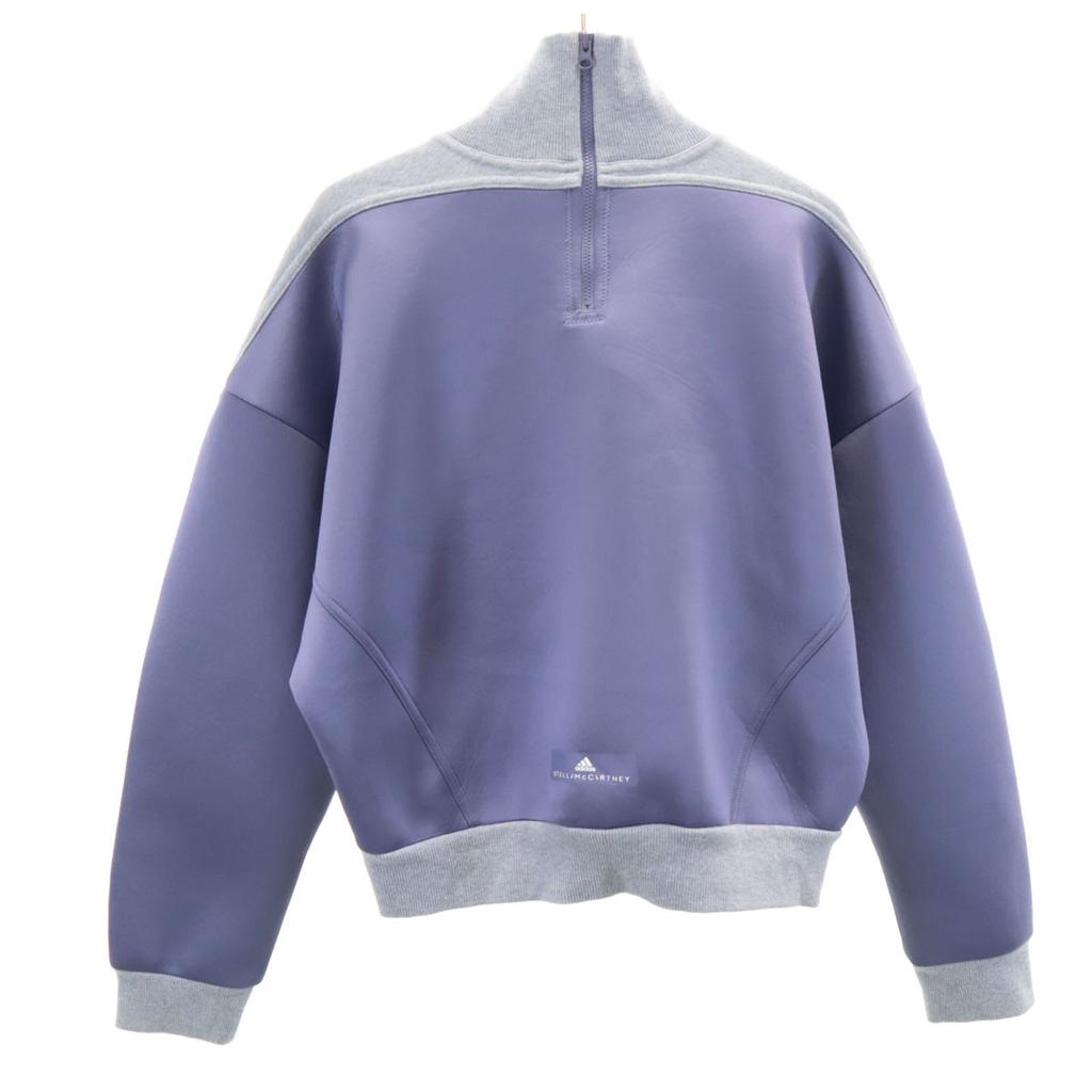 Adidas by Stella McCartney Langarm Cardboard-Strick-Sweatshirt M lila Damen Gebraucht