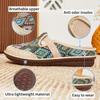 Geometric Design Slip-On Sneakers with Comfort Sole