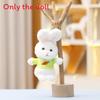 Cute Cartoon Rabbit Plush Doll With Pp Cotton Filling For Kids Gift And Accessories