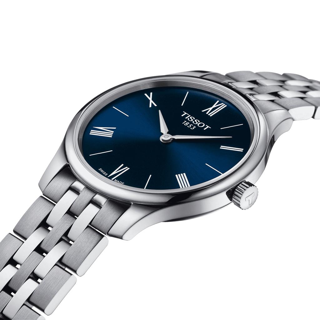 Tissot Stainless Steel Blue Dial Men's Fashion Watch T063.209.11.048.00