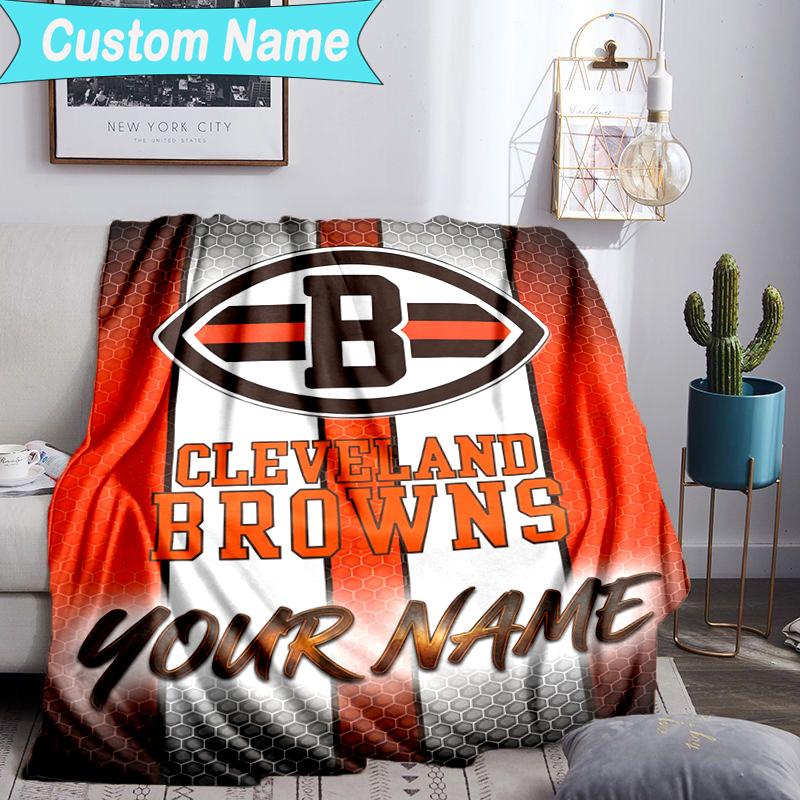 Custom Name Blanket Cincinnati Browns Legacy Blanket Bedding Blanket for Travel, Camping, Living Rooms, Offices, Sofas, Fan Christmas Gift