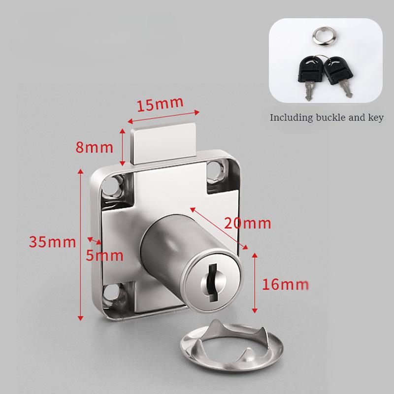Drawer Furniture Lock Same Key 20mm Wardrobe Cabinet Door Locker Office Desk Letter MailBox Cam Locks Hardware