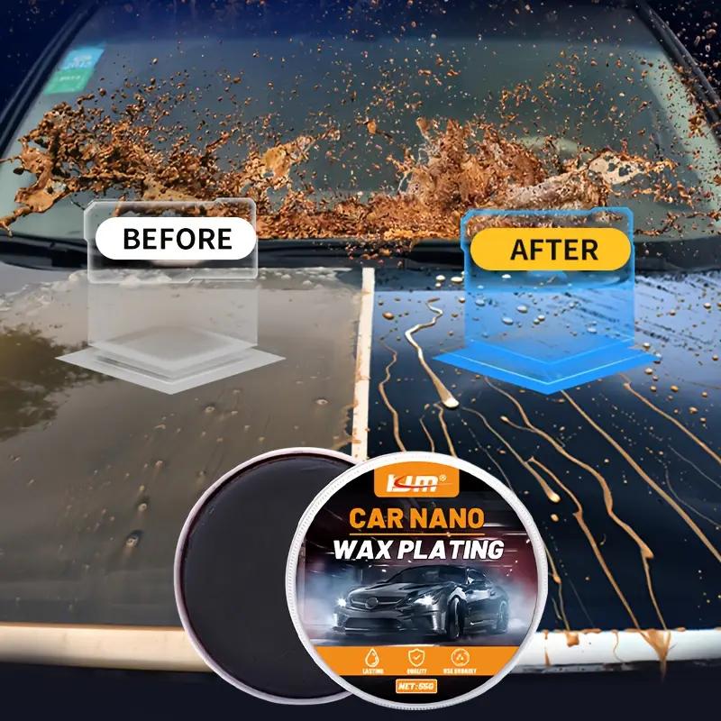 Premium Black Car Wax - Global Dark Enhancement, Mirror shine,UV Protection and Long-lasting Shield for Vehicles with Dark Paint