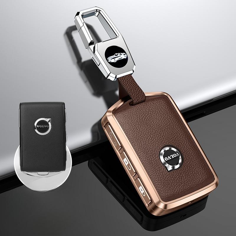 Suitable for Volvo Key Cover 21\ 22 Xc60S90xc90xc40v90S60Lv40 Metal Car Bag