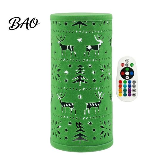 Decorative Lighting USB Butterfly Projector Lamp, RGB 16 Colors Lamp with Remote Bedroom Night Light Control, Hollow-out LED for Living Room