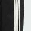 Adidas AW24 Sports Lifestyle Series Striped Comfortable Skin-Friendly Knitted Sports Pants Women Pants Black JZ1642