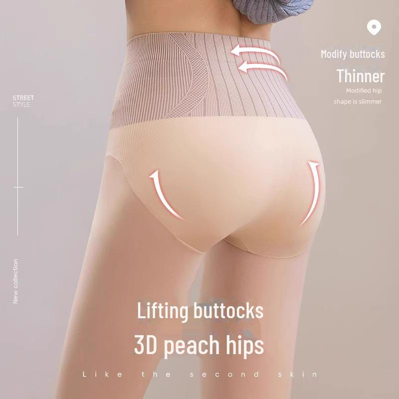 Autumn-Winter Light-Sensitive Plus Velvet Flesh-Colored Leggings and Thin Spring Stockings