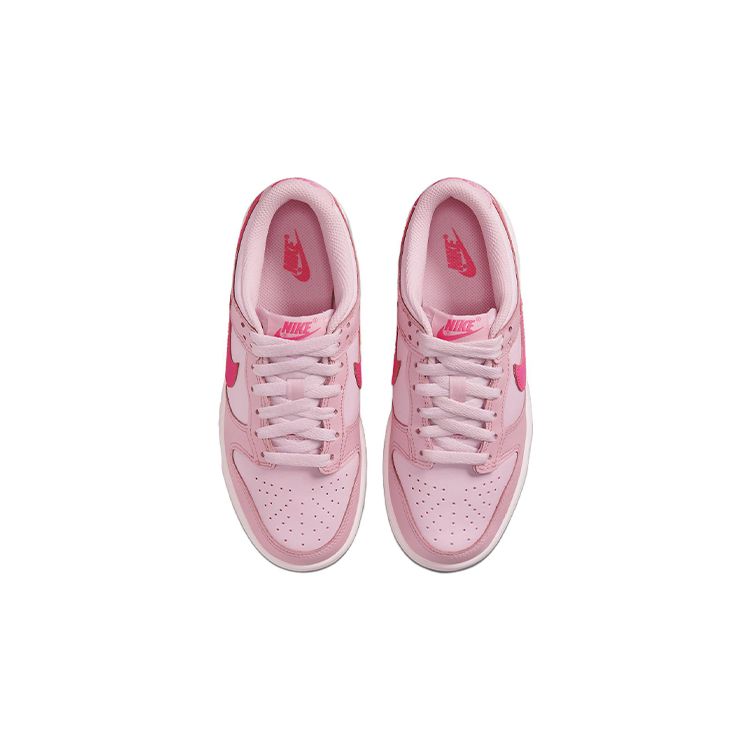 Nike Dunk Low GS Triple Pink Kids Sneakers Medium-Soft-Pink Hyper-Pink Pink-Foam DH9765-600