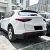 Car Rear Bumper Diffuser Lip Splitters Spoiler Rear Bumper Protector Guard For Alfa Romeo Stelvio 2017-2025