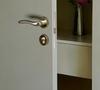 BAGB Silent Luxury Wooden Bedroom Door Handle Lock