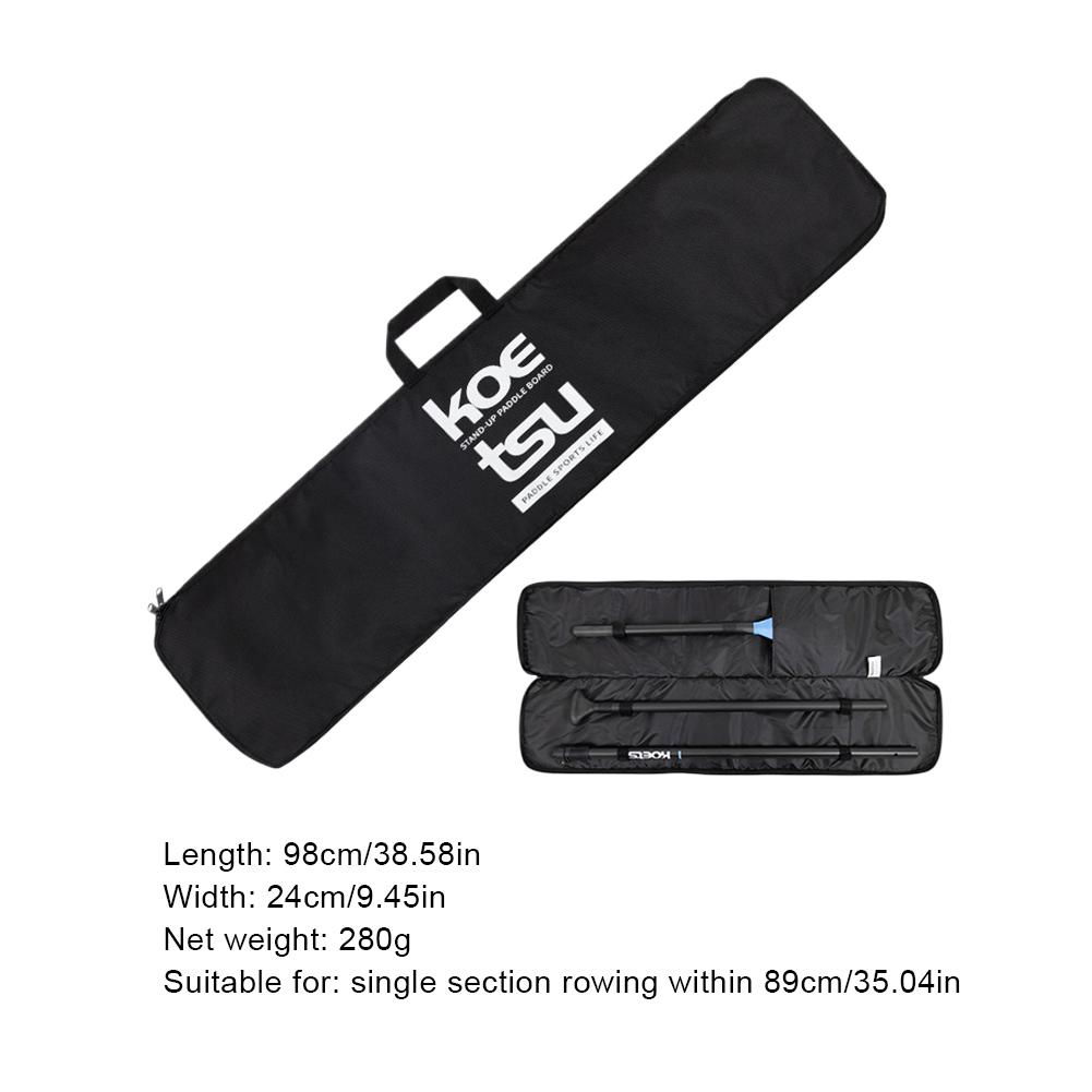 

Сумка для переноски весла для каноэ и каяка из ткани Оксфорд Сумка для транспортировки и хранения весла для каякинга Органайзер для весел Аксессуары для лодок чёрный