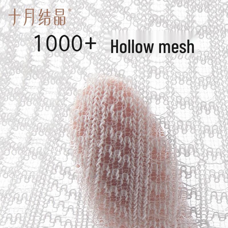 October Crystal Baby Summer Mesh Breathable Mid-Calf Socks