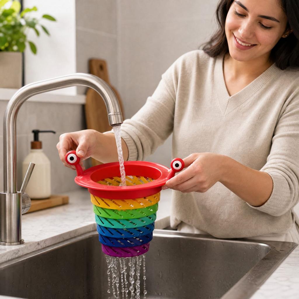 Kitchen Sink Strainer with Mesh Filter, Filter for Home Kitchen Sink
