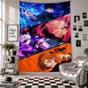 Wall TapestryJujutsu Kaisen Art Hanging Cloth Decorative Background Cover for Room Decoration
