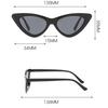 Vintage Triangle Cat's Eye Sunglasses Women's Brand Designer Fashion Sun Glasses Lady Outdoor Hip-hop Eyewear UV400