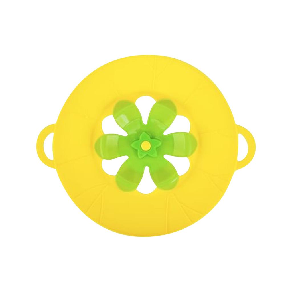 Opritor de scurgere Capac capac din silicon Opritor de preaplin Capac capac pentru tigăi Oale Fierbe Garanții de bucătărie Utilitară de bucătărie multifuncțională pentru mediu