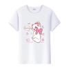 Kpop Fashion Disney Marie Cat Cartoon Love Woman Tees 2023 Summer Tops Short Sleeve Girl T-Shirts Oversized Clothes Mens Blouses