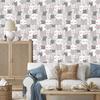 Cats and hearts wallpaper for living room and bedroom 50x1000