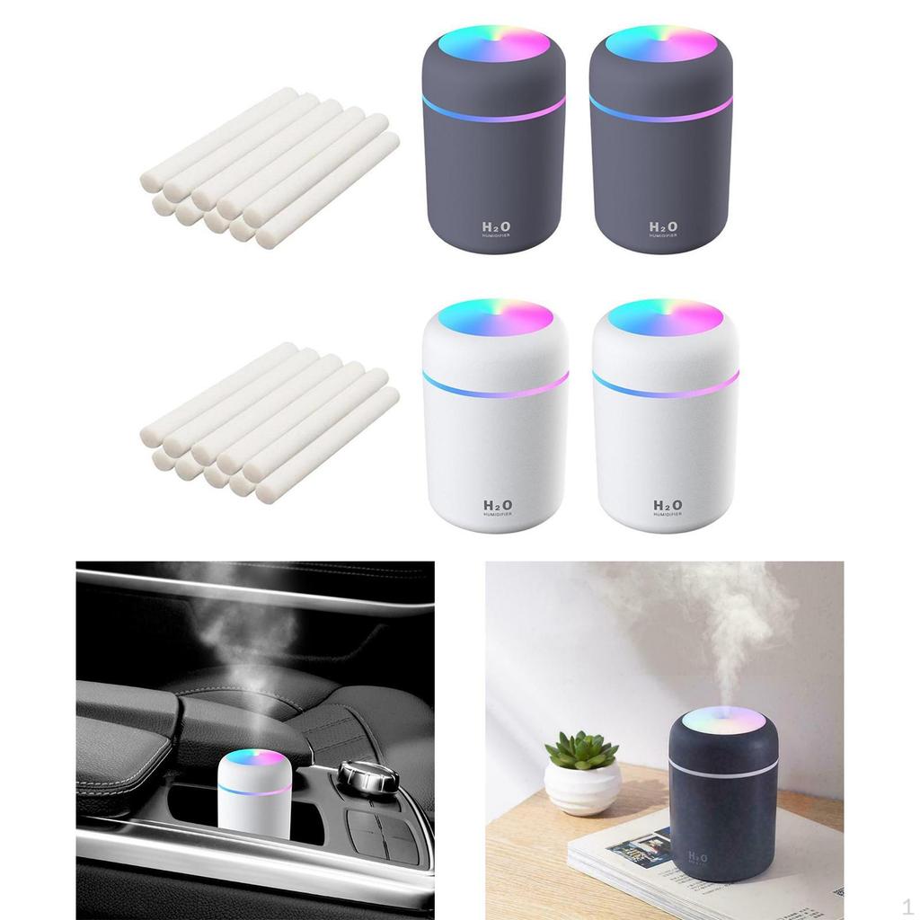 Portable USB Cool Mist Humidifier Essential for Home