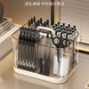 Popular Acrylic Pen Holder Student Desktop Storage Box Light Luxury Premium Sense Pen Case Desk Office Storage Box