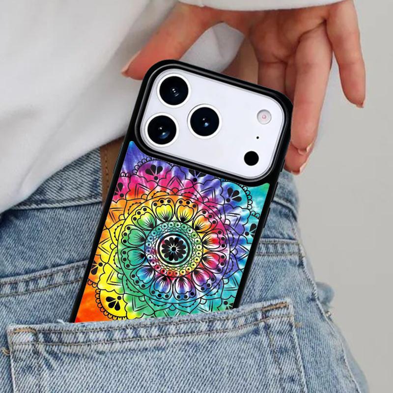 Mandala Mandala Phone Case for iPhone 17ProMax 12 13 14 15 16e 17 Pro Max Plus Air Cover