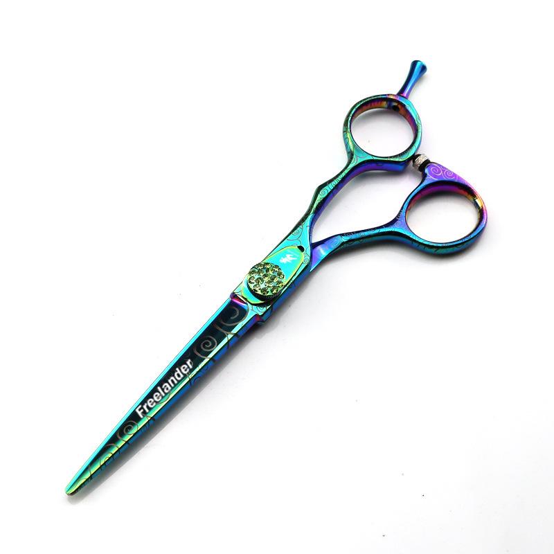 6.0" Shenxingzhe LDG12 Green Damascus Barber & Thinning Shears