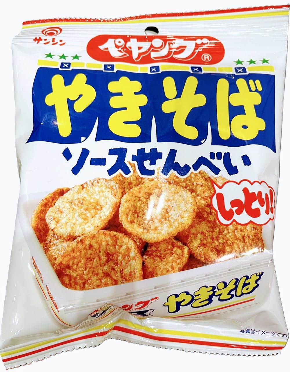 

Sanshin Peyoung Yakisoba Рисовые крекеры с влажным соусом, 35 г х 12 упаковок