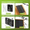 15W Waterproof Fan, Suitable for Outdoor Greenhouse, Chicken House Solar
