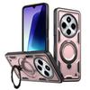 Magnetic Ring Stand Folding Bracket Phone Case For Xiaomi Redmi 14C 13C 12C 12 13 Turbo 4 Pro Dual Layer Bumper Shockproof Cover