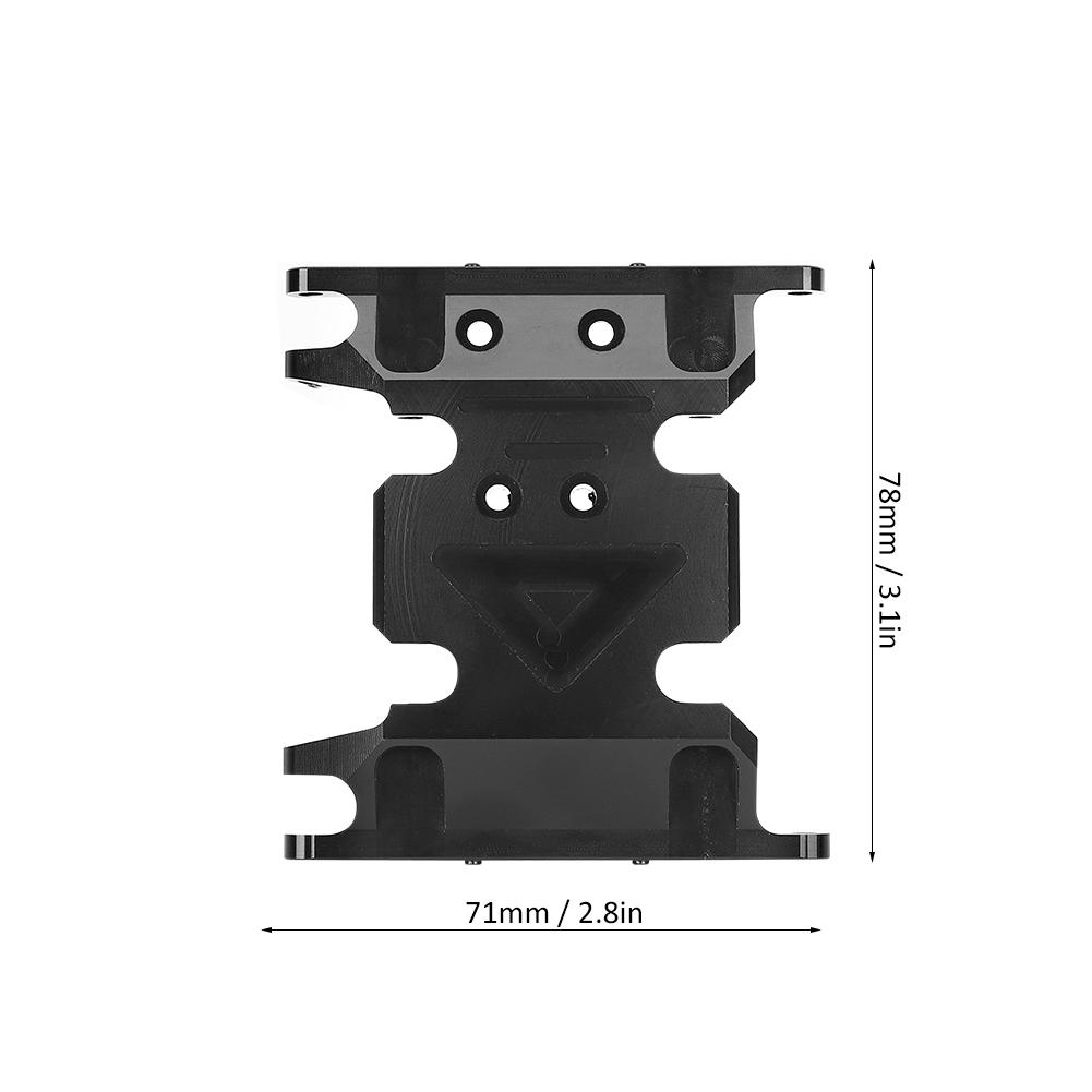 Transfer Case Bottom Base   Plate Fit for SCX10 II 1Celsius10 RC Car Model (A  )