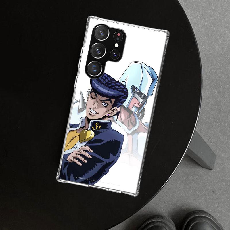 JoJo Adventure Higashikata Josuke Phone Case Cover for Samsung Galaxy S26 S25 Edge S24 S23 Ultra S22 Plus S21 FE S20 + Art Custo