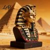 Hars Ambacht Huisdecoratie Egyptische Sfinx Standbeeld Ornament Retro Oude Beeldje Klassieke Verfijnde Kunst Artistieke Beeldhouwwerk Miniatures Kantoor