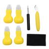 7pcs Comfortable Handle Back Cover Pry Different Types Watchmaker Repairing Tool  Back Removal